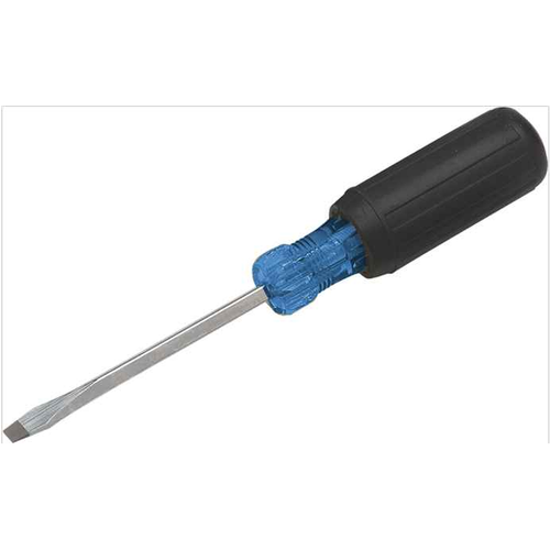 IDEAL Industries 35-154 HD Keystone Tip Screwdriver, 1/4" x 4", Square Shank