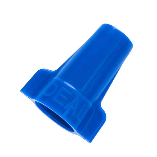 Ideal Industries Wing-Nut Wire Connector Model 454 Blue 100-Pack Professional Grade