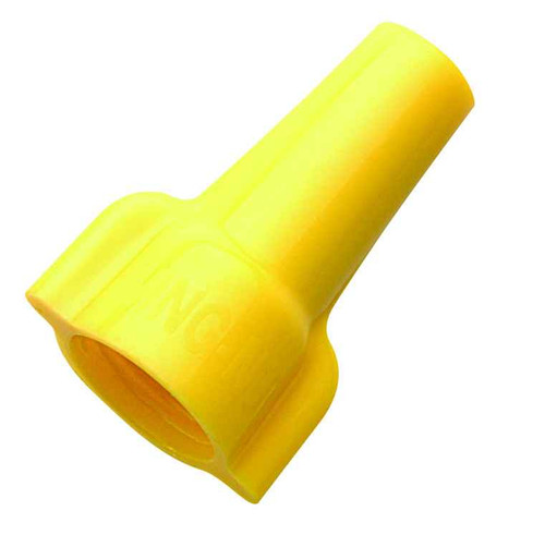 IDEAL Industries 30-851 Wing-Nut® Wire Connector, Model 451® Yellow, Barrel of 35,000