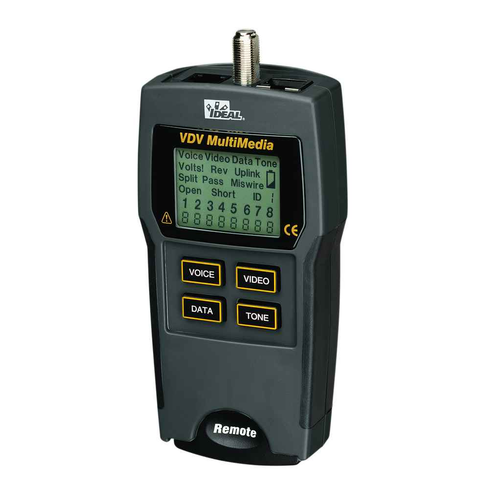 IDEAL Industries 33-856 VDV MultiMedia Cable Tester