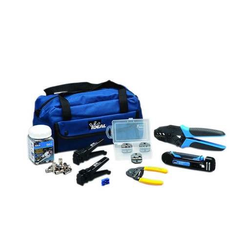 IDEAL Industries 33-410 RF Coax Crimp & Compression Kit