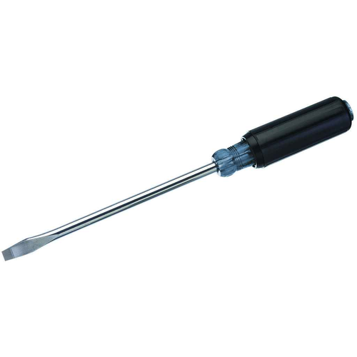 IDEAL Industries 35-168 HD Keystone Tip Screwdriver, 3/8" x 8", Round Shank