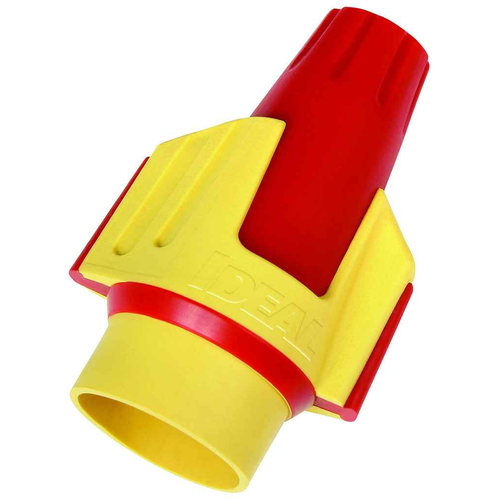 Ideal Industries SpliceLine Model 42 In-Line Wire Connector Orange Push-In Butt Splice - Jar of 1000