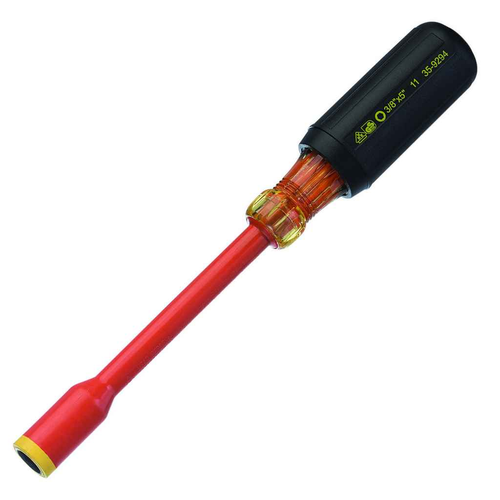 IDEAL Industries 35-9294 Insulated Nut Driver, 3/8" x 5"