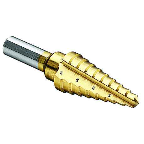 IDEAL Industries 35-512 Step Drill, 1/4" - 3/4"