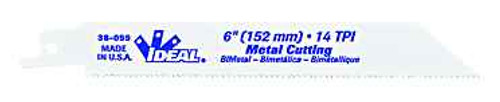 IDEAL Industries 36-057 Recip. Blade, Metal Cutting, 6 x 3/4 x .035, 18 TPI IDEAL Industries 36-057 Recip. Blade, Metal Cutting, 6 x 3/4 x .035, 18 TPI