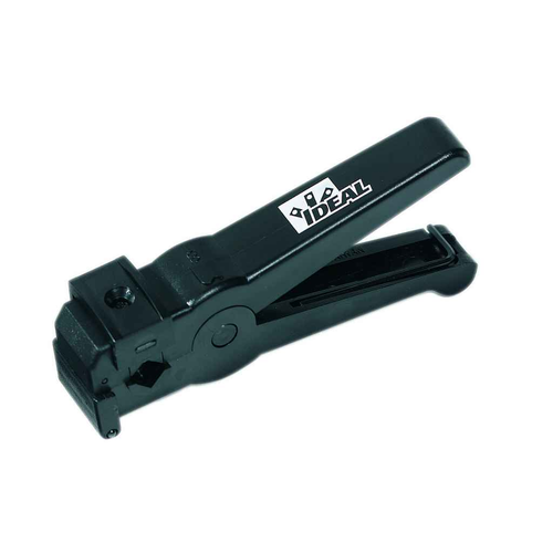 Ideal Industries 3-Blade Adjustable Coaxial Cable Stripper with Variable Conductor Length