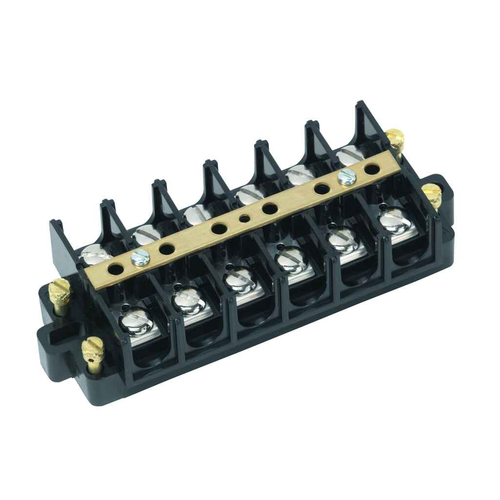 IDEAL Industries 89-505 Terminal Strip, Shorting Block, 4-Pole, 22-6 AWG