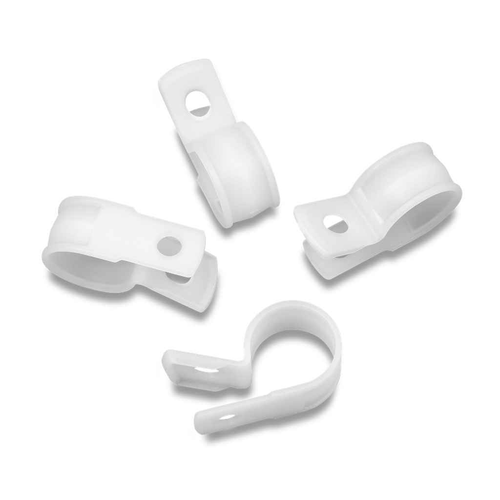 IDEAL Industries IT625CCL2-C Self-Aligning Cable Clamp, 5/8" x 1/2", Natural, #10, 100/Bag