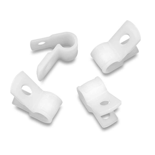 IDEAL Industries IT250CCL-C Self-Aligning Cable Clamp, 1/4" x 3/8", Natural #10, 100/Bag