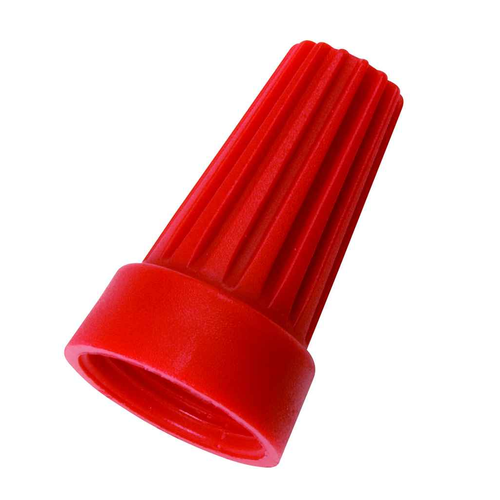 IDEAL Industries WT6-B WireTwist® Wire Connector, Model WT6 Red, Bag of 250