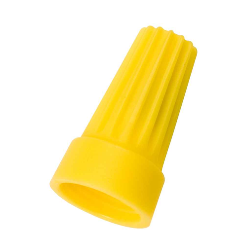 IDEAL Industries WT4-1 WireTwist® Wire Connector, Model WT4 Yellow, Box of 100