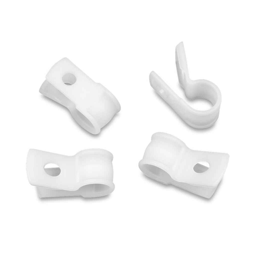 IDEAL Industries IT375CCL2-C Self-Aligning Cable Clamp, 3/8" x 1/2", Natural, #10, 100/Bag