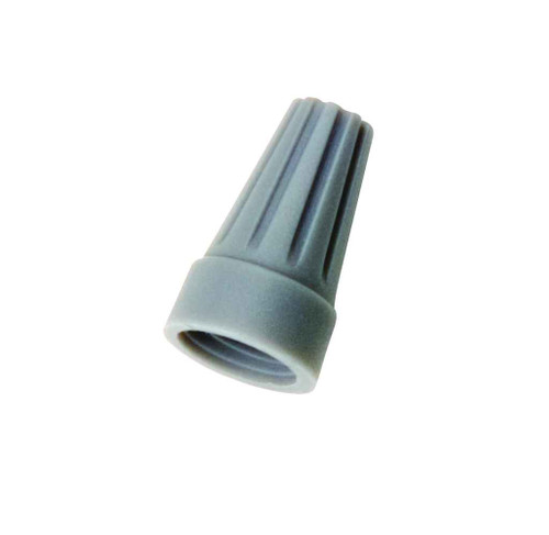 IDEAL Industries WT1-1 WireTwist® Wire Connector, Model WT1 Gray, Box of 100