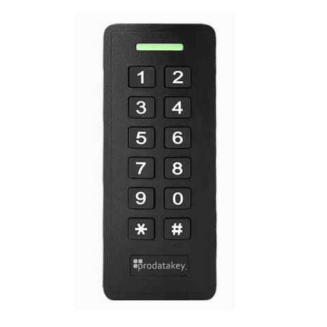 Prodatakey Keypad Prox Reader 26bit HID Compatible, Wiegand