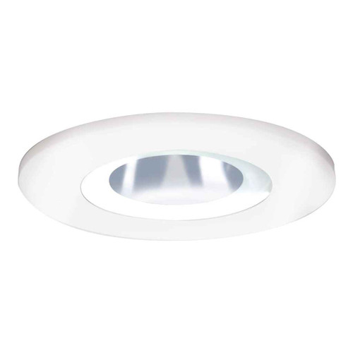 Halo 3008FG 3" Trim Shower Light White Plastic Trim with Frosted Glass Lens