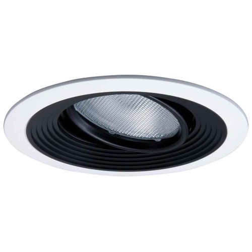 Halo 376P 6" Black Baffle, White Trim
