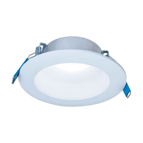 Halo LTC406FS5B 4-inch LT Series Baffle Canless LED Downlight, 650 lumens, 90 plus CRI, selectable until 5000K, 120V 60Hz, Matte White