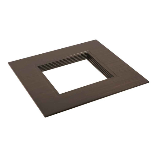Halo RSQ6TRMTBZB 6" square trim, tucson bronze flange and baffle