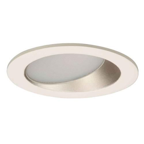 Halo TL3LWW6GHWF 3.25" aperture conical lens wall wash, self-flanged, semi-specular clear reflector and white flange