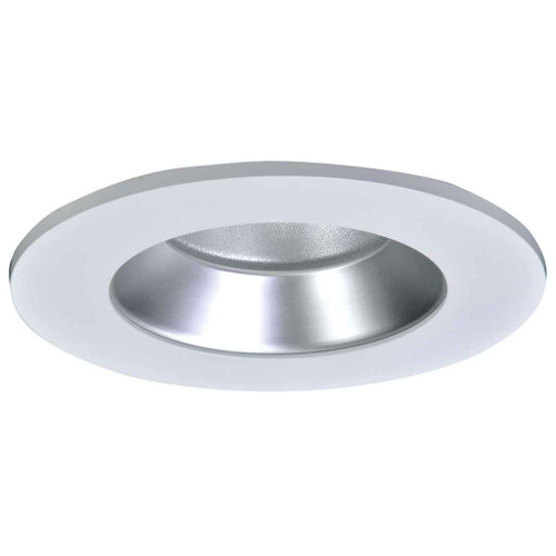 Halo TL402HS 4" LED Trim, Solite(R) Glass Lens, Haze Reflector, Matte White Ring, Shower Rated