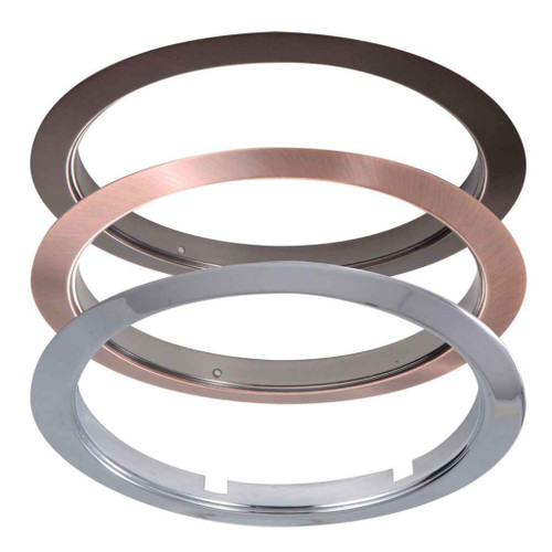 Halo TRM6SN Trim Ring, 6" Metal, Satin Nickel