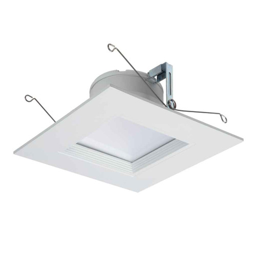 Halo RSQ6089271EMWWB 6" Square LED Retrofit Trim, 800 LM, 2700K, 90CRI