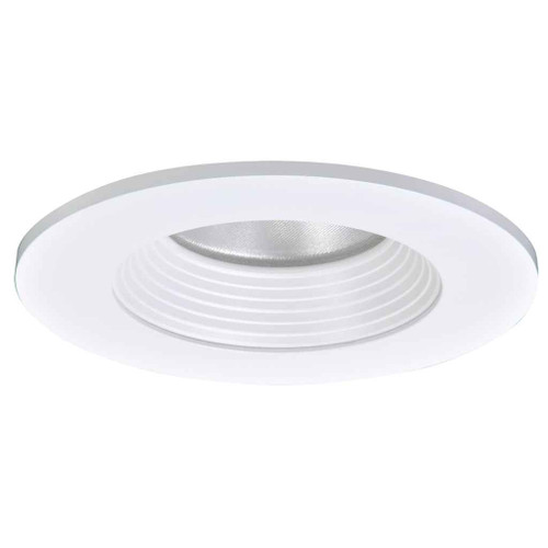 Halo TL403WBS 4" LED Trim, Solite(R) Glass Lens, White Baffle, Matte White Ring, Shower Rated