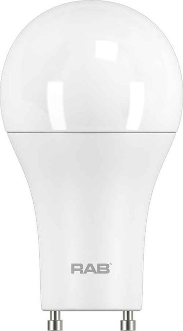 RAB A19-13-GU24-830-DIM A LINE BULBS 1100 LUMENS LED A19 12.6W 75EQ GU24 CRI80 3000K DIMMABLE