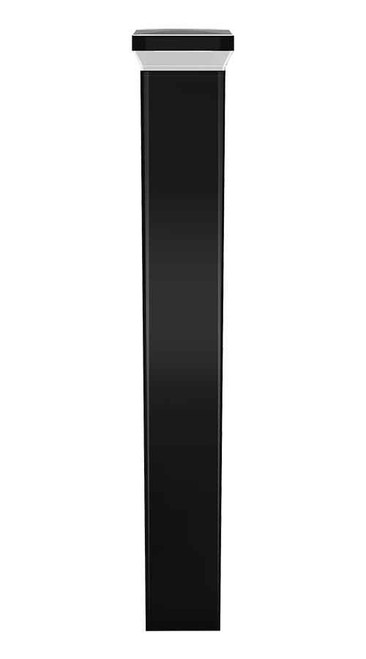 RAB BLED24NK/480/D10 BOLLARD SQUARE 42" 24W 480V DIMMABLE LED NEUTRAL BLACK