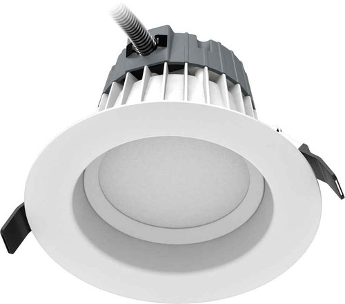RAB C6R18830UNVW RECESSED DOWNLIGHTS 1713 LUMENS COMMERCIAL 18W 6 INCHES ROUND 80CRI 3000K 120V-277V WHITE