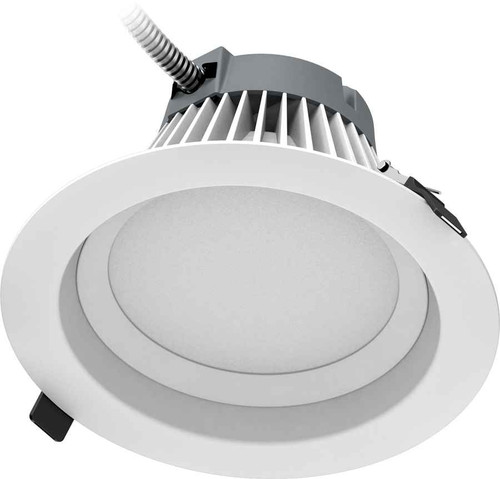 RAB C8R33835UNVW RECESSED DOWNLIGHTS 3524 LUMENS COMMERCIAL 33W 8 INCHES ROUND 80CRI 120V-277V WHITE