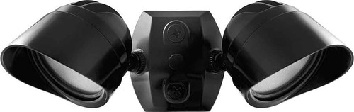 RAB BULLET2X12YB BULLET FLOOD KIT 2 X 12W WARM LED 120V W/ CU4 & HOOD BLACK