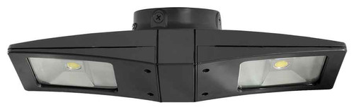 RAB CLED2X10BB/PCS ARCHITECTURAL 2481 LUMENS CLED 20W 5000K WITH BACK BOX 120V SWIVEL PHOTOCELL BRONZE