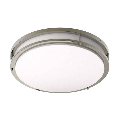RAB CRVFAD-18R-32-9CCT-UNV-BN/EM DECO FMFA 18" ROUND 32W 2240LM CRI90 5CCT UNV TRIAC EMBB BRUSHED NICKEL
