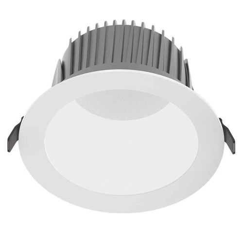 RAB C8R34/46/599FAUNVW RECESSED DOWNLIGHTS 3000/4000/5000 LUMENS COMMERCIAL 34/46/59W 8 INCHES ROUND 90CRI FIELD ADJUSTABLE CCT 3000/3500/4000/5000K 120V-277V WHITE