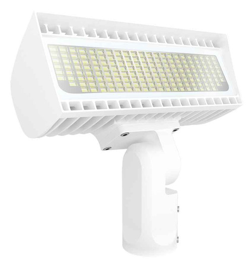 RAB FXLEDXSSFW/480 FLOODLIGHTS 10563-22727 LUMENS FLEXFLOOD EXTRA SMALL FIELD ADJUSTABLE POWER-CCT 80/60/40W SLIPFITTER MOUNT 5000K/4000K 480V WHITE