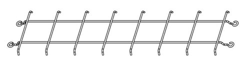 RAB GDSLIM57W WALL PACKS WIRE GUARD SLIM WALLPACK 57W ASSY WITH STAINLESS SCREWS WP2