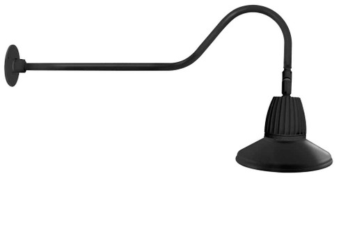 RAB GN2LED13NSTB DECORATIVE 577 LUMENS GOOSENECK 13W 4000K 35 INCHES ARM STRAIGHT SHADE FLOOD 15 INCHES BLACK RAB GN2LED13NSTB DECORATIVE 577 LUMENS GOOSENECK 13W 4000K 35 INCHES ARM STRAIGHT SHADE FLOOD 15 INCHES BLACK