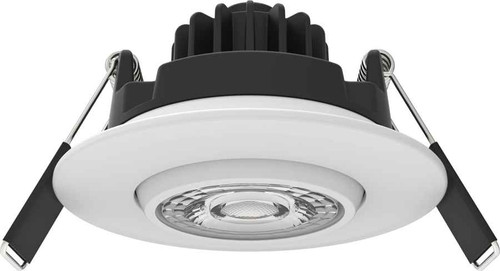 RAB G3R8940120W RECESSED DOWNLIGHTS 618 LUMENS GIMBAL 3 INCH ROUND 8W 90CRI 4000K 120V WHITE