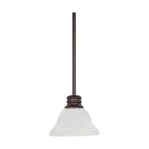 NUVO Lighting NUV-60-366 Empire - 1 Light - 7 in. - Mini Pendant with Hang Straight Canopy