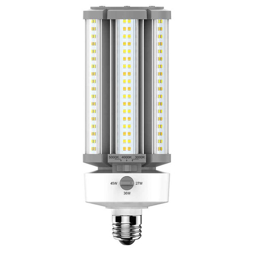 RAB HIDFA-45S-E26-8CCT-BYP/5SP HID REPLACEMENT FIELD ADJUSTABLE 3915/5220/6525 LUMENS 27/36/45W E26 80CRI 3CCT BALLAST BYPASS 5-PIN SENSOR PORT