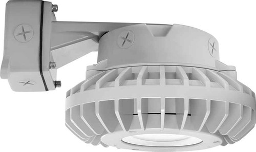 RAB HAZBLED80CF/D10 HAZARDOUS LIGHTING 8810 LUMENS HAZBLED 80W 5000K 0-10V DIMMING CLEAR FLAT LENS WALL BRACKET GRAY