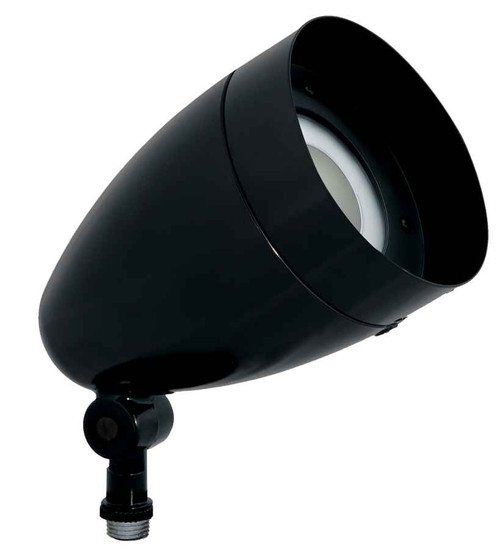 RAB HBLED13DCB LANDSCAPE 724 LUMENS HBLED WITHHOOD AND LENS 13W 5000K DC BLACK RAB HBLED13DCB LANDSCAPE 724 LUMENS HBLED WITHHOOD AND LENS 13W 5000K DC BLACK