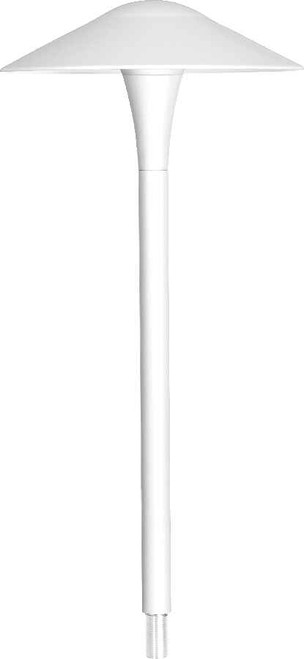 RAB LLFCLED6LVYYW LANDSCAPE 252 LUMENS FERN PAGODA FULL CUTOFF SHADE 6W 12V AC 2700K SPIKE8 TEXTURED WHITE