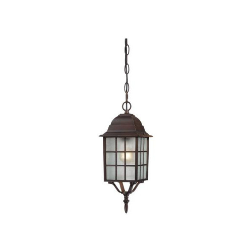 NUVO Lighting NUV-60-4912 Adams - 1 Light - 16 in. - Outdoor Hanging with Frosted Glass
