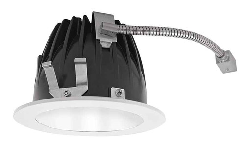 RAB NDLED4RD-50YHC-W-W RECESSED DOWNLIGHTS 12 LUMENS NDLED4RD 4 INCH ROUND UNIVERSAL DIMMING 50 DEGREE BEAM SPREAD 3000K 90CRI WHITE CONE WHITE TRIM