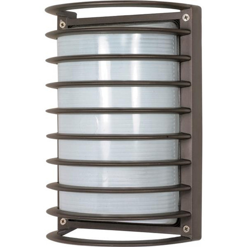 NUVO Lighting NUV-60-533 1 Light - 10 in. - Rectangle Cage Bulk Head - Die Cast Bulk Head