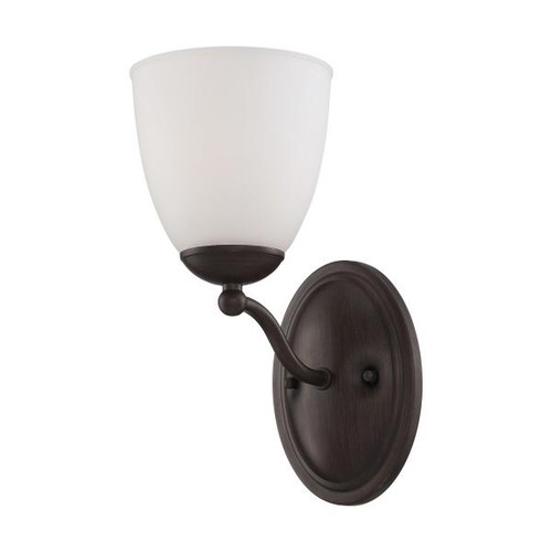 NUVO Lighting NUV-60-5131 Patton - 1 Light - Vanity Fixture with Frosted Glass