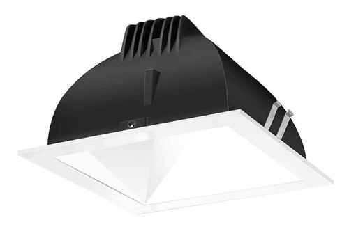 RAB NDLED6SD-50NHC-W-W RECESSED DOWNLIGHTS 20 LUMENS NDLED6SD 6 INCH SQUARE UNIVERSAL DIMMING 50 DEGREE BEAM SPREAD 4000K 90CRI WHITE CONE WHITE TRIM